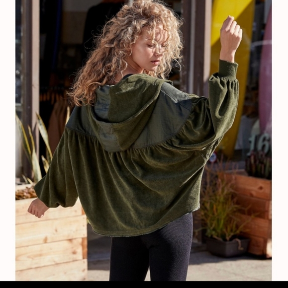 Free People let it go boho crop sweatshirt - Picture 2 of 10